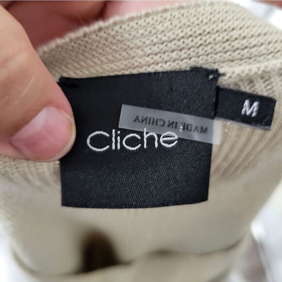 Michelle Nicole Cliche' Knit Tie Sweater - Picture 12 of 14